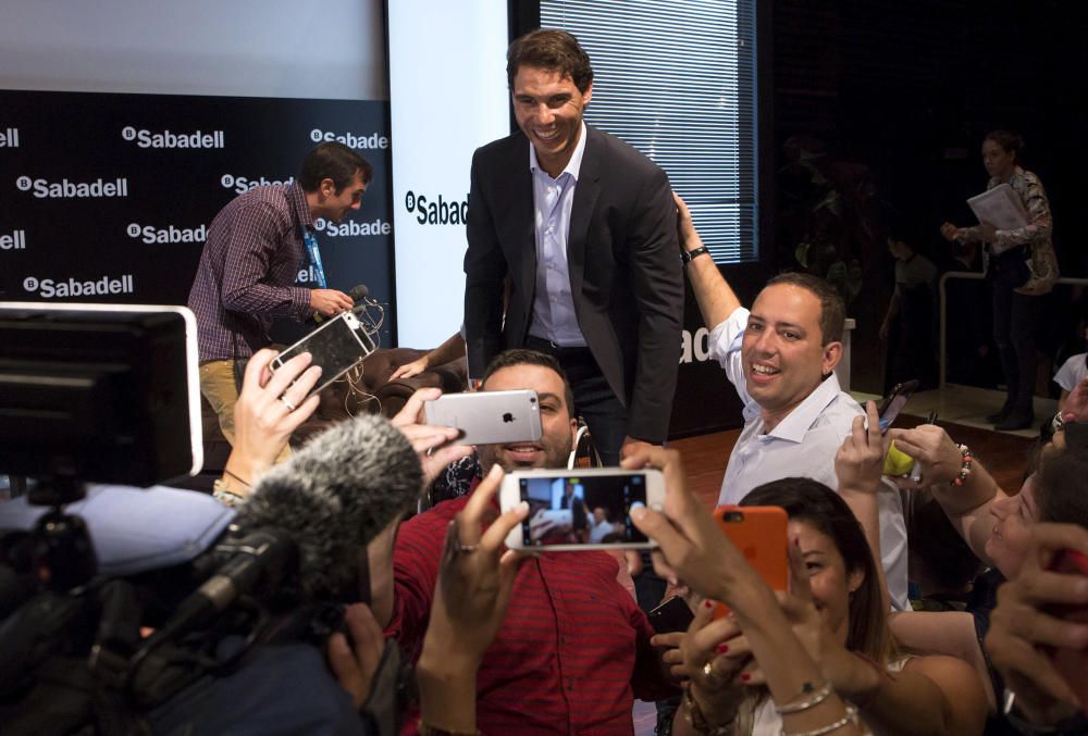 RAFA NADAL EN MÁLAGA