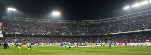 Imágenes del partido disputado entre el Atlético y el Barça.