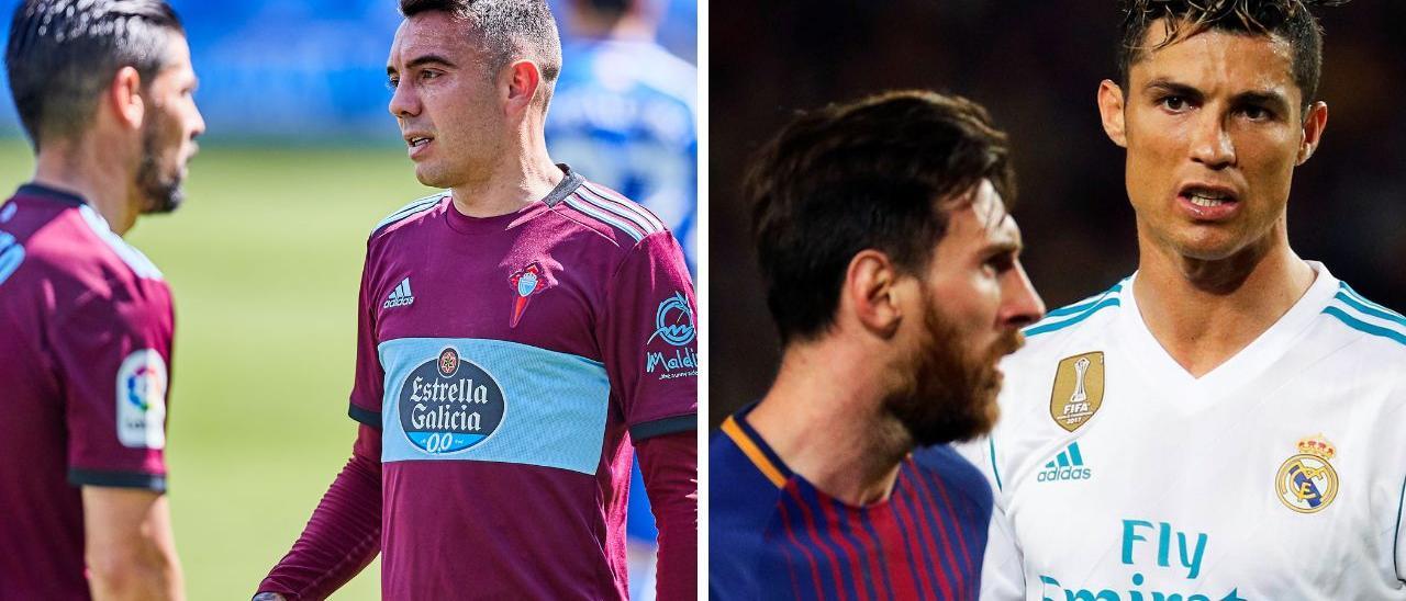 Nolito y Aspas en el Celta o Messi y Cristiano Ronaldo superan ya los 33 años