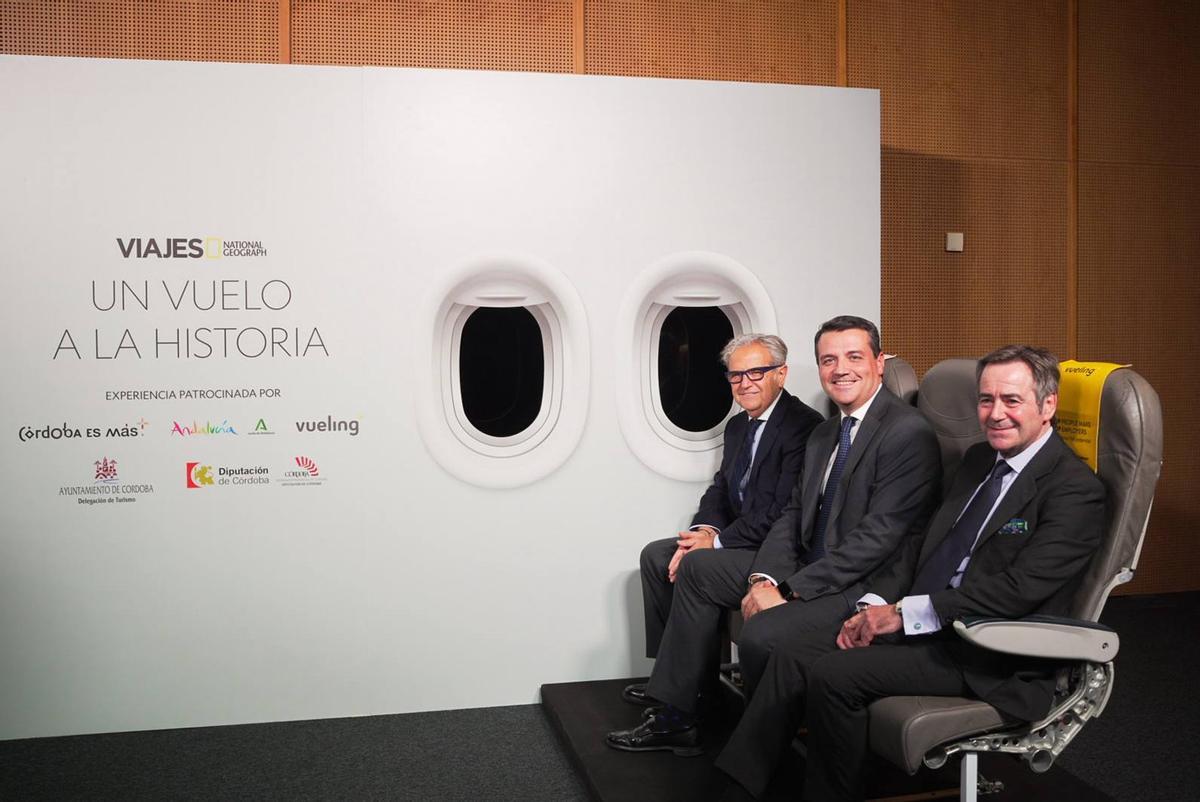 Acción promocional de Vueling en Barcelona.