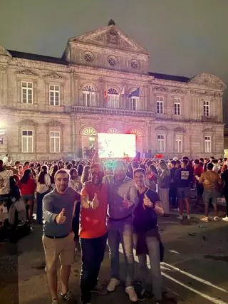 ¿Dónde ver el España-Bélgica en pantalla gigante en la comarca de Pontevedra?