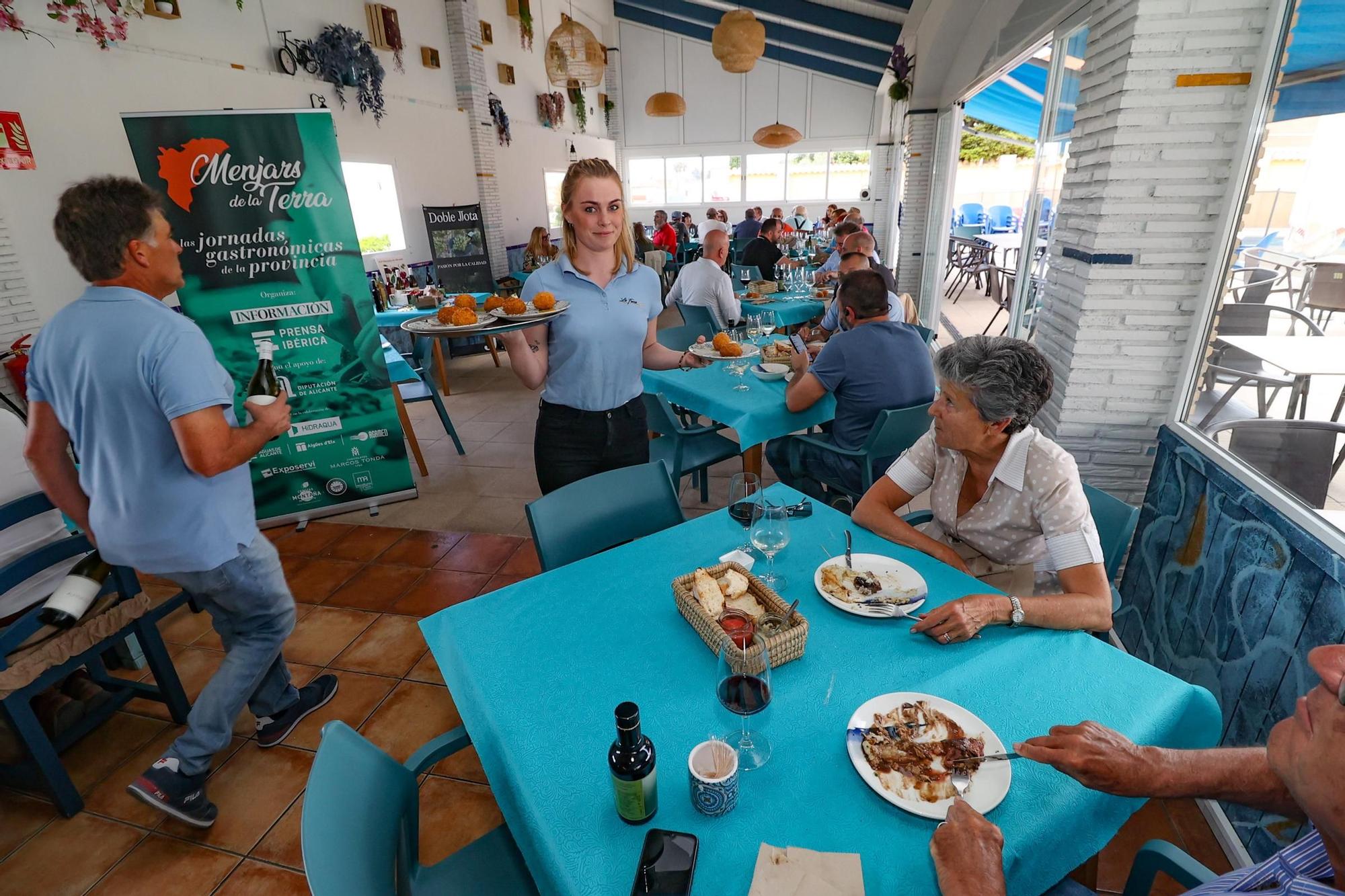 La Forca sorprende en "Menjars de la Terra" por la variedad de platos con producto de la zona
