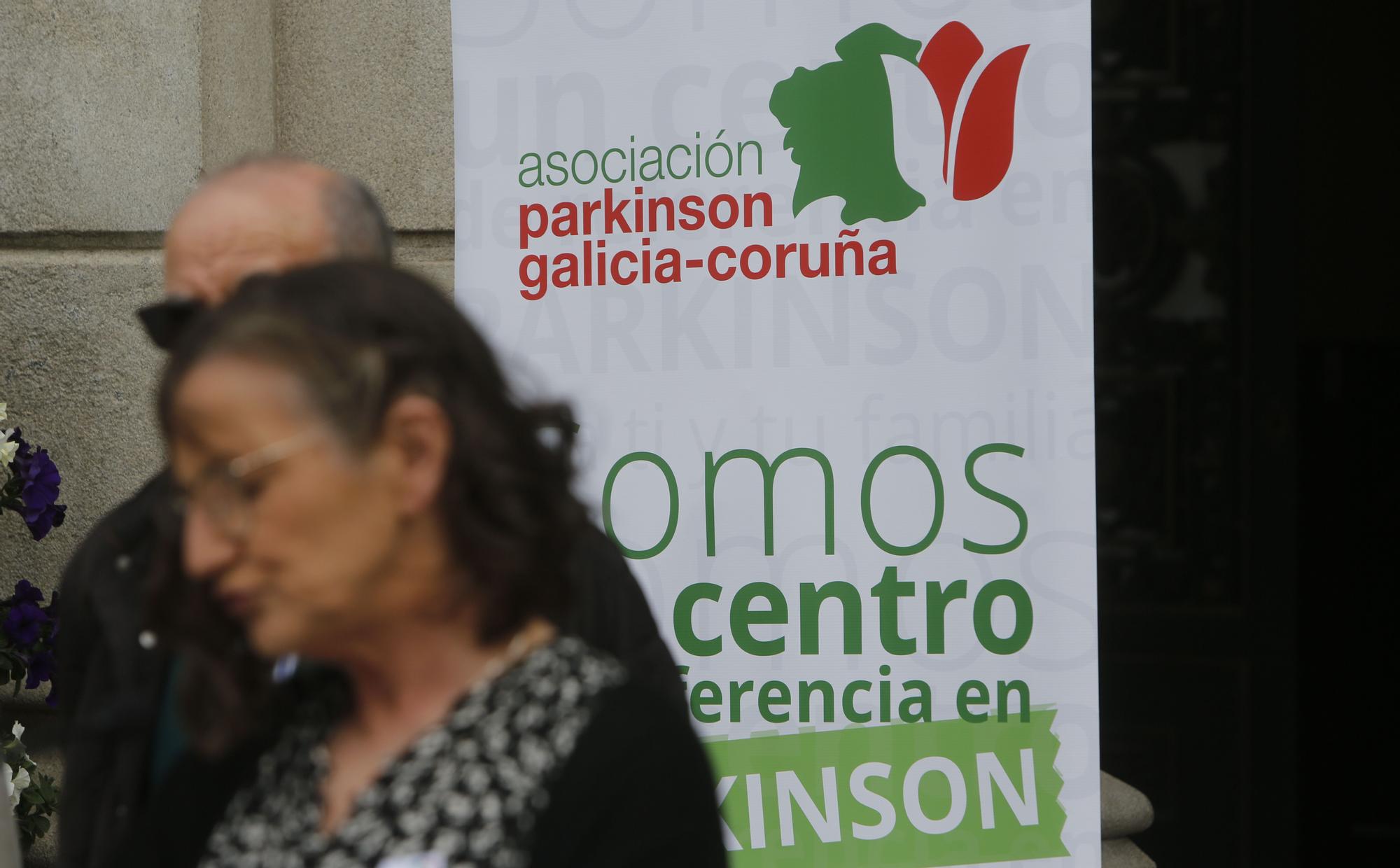 Lectura del manifiesto y acto central en A Coruña por el Día Mundial del Parkinson