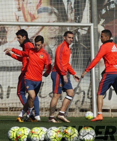 Entrenamiento del Valencia CF