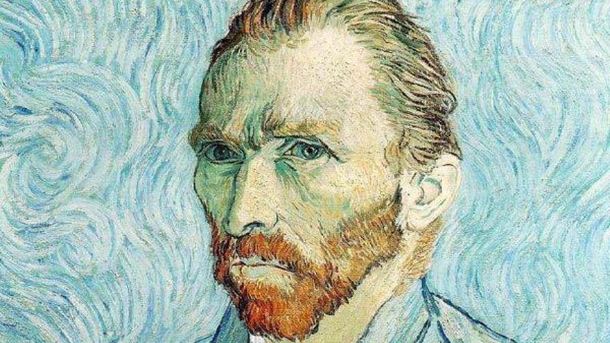 Autorretrato de Vincent van Gogh.