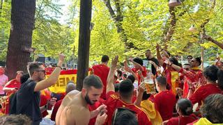 España por fin jugó en 'casa' en Múnich