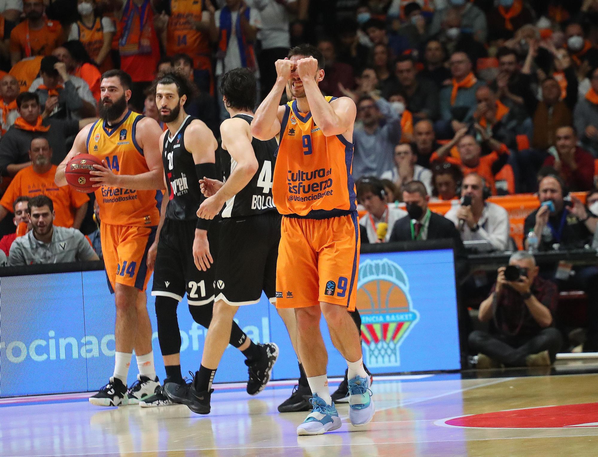 Valencia Basket vs Virtus Bologna semifinal de la Eurocup