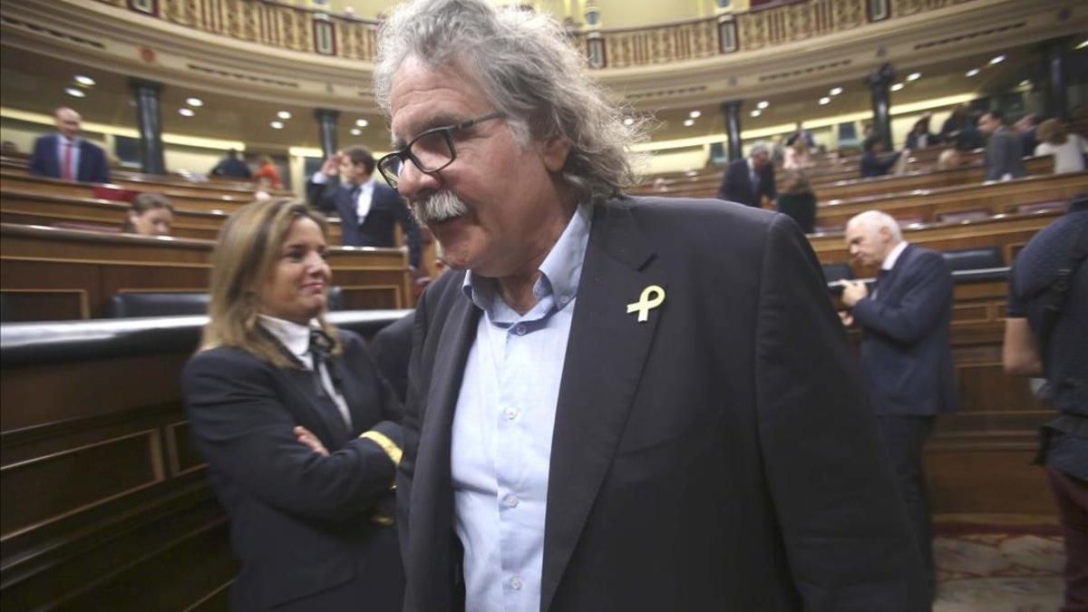 El portavoz de ERC en el Congreso, Joan Tardà.