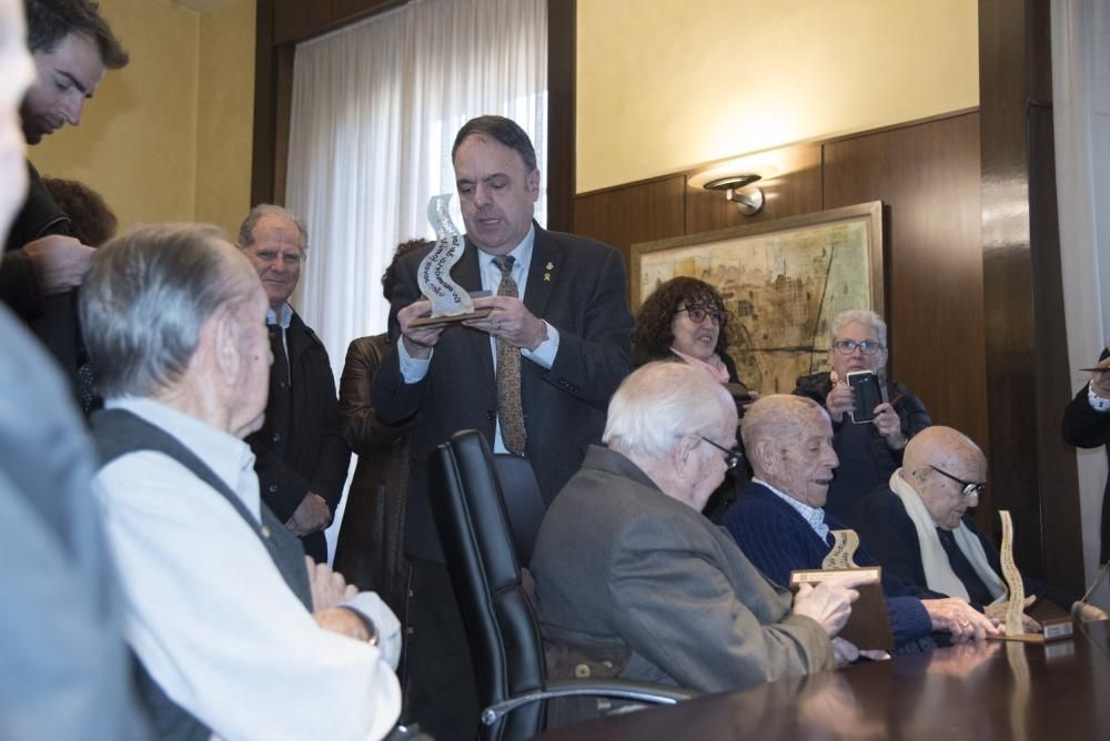 Homenatge LLeva del Biberó a Manresa