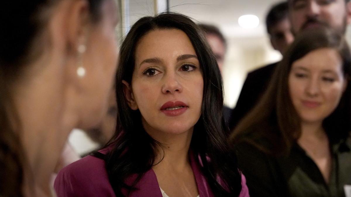 Inés Arrimadas, Ciudadanos, después de anunciar su retirada de la política.