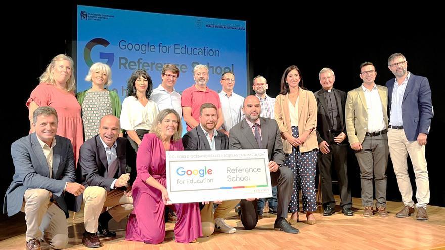 Google entrega el reconocimiento Google Reference School al Colegio Diocesano Reales Escuelas La Inmaculada de Córdoba