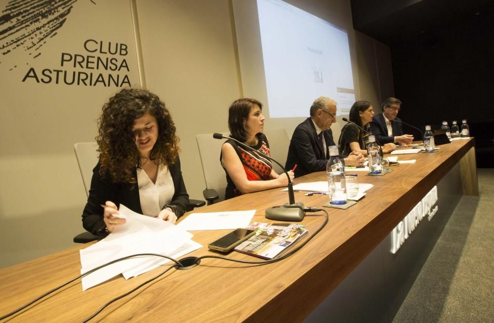 Debate electoral con Susana López Ares, Adiana Lastra, Sofía Castañón e Ignacio Prendes