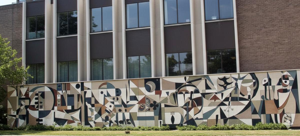 Recreación por IA de cómo sería el mural original de Carpe en Cartagena