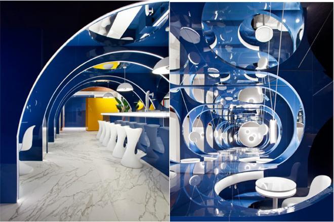 Casa Decor 2020: el Blue Moon Lounge Bar del arquitecto Héctor Ruiz