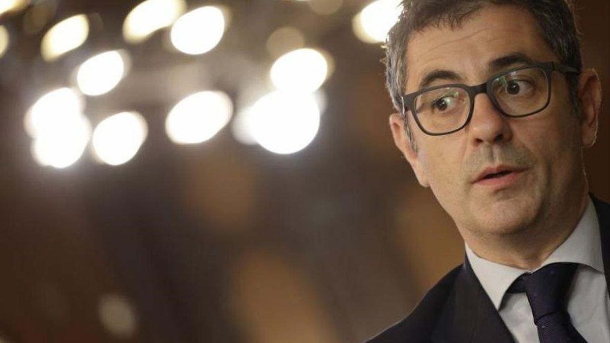 El ministro de la Presidencia, Relaciones con las Cortes y Memoria Democrática, Félix Bolaños, durante su entrevista con EL PERIÓDICO, en la sede de la Delegación del Gobierno en Catalunya, en Barcelona, este pasado 8 de julio de 2022.