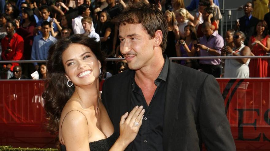 Adriana Lima y Marko Jaric en una foto de 2008.