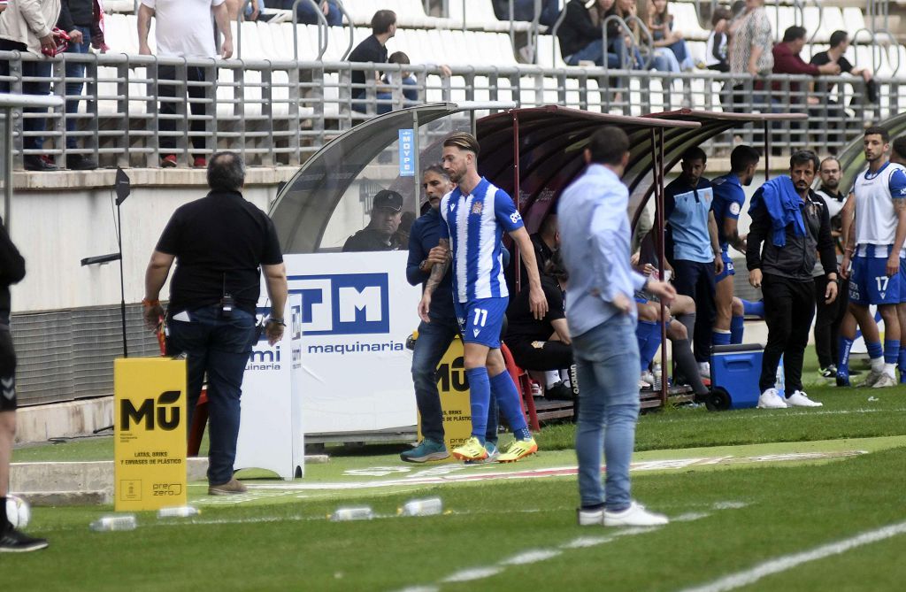 La victoria del Real Murcia frente al Águilas, en imágenes