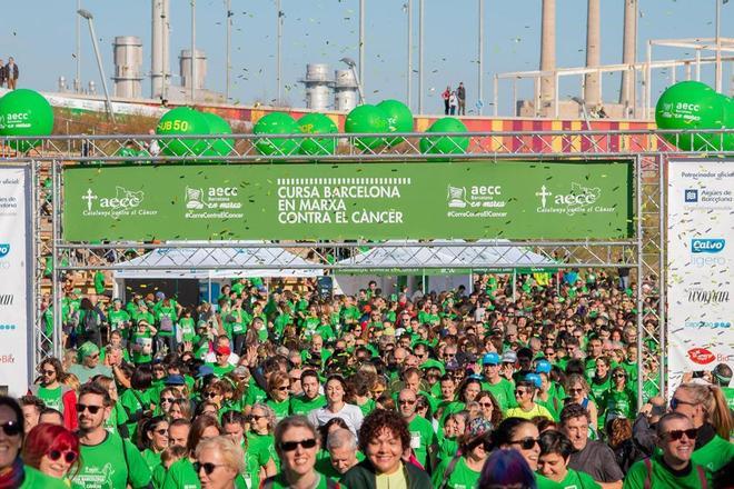 III Carrera contra el Cáncer en Barcelona