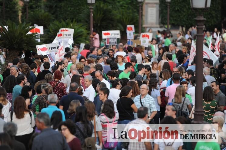 Manifestación contra la LOMCE en Murcia