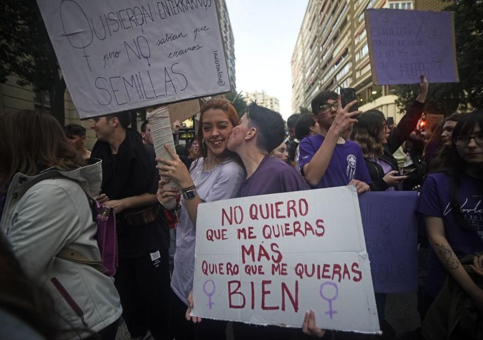 8M en Murcia (manifestación de la tarde)