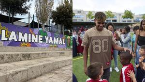 El barrio de la Torreta decide retirar el polémico mural de Lamine Yamal