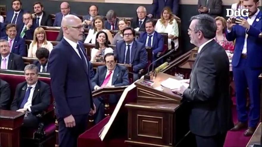 Rafael Hernando (PP) a Raül Romeva: "Que se joda"