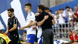 Gabi, a la caza del trono de los relevos en el Real Zaragoza