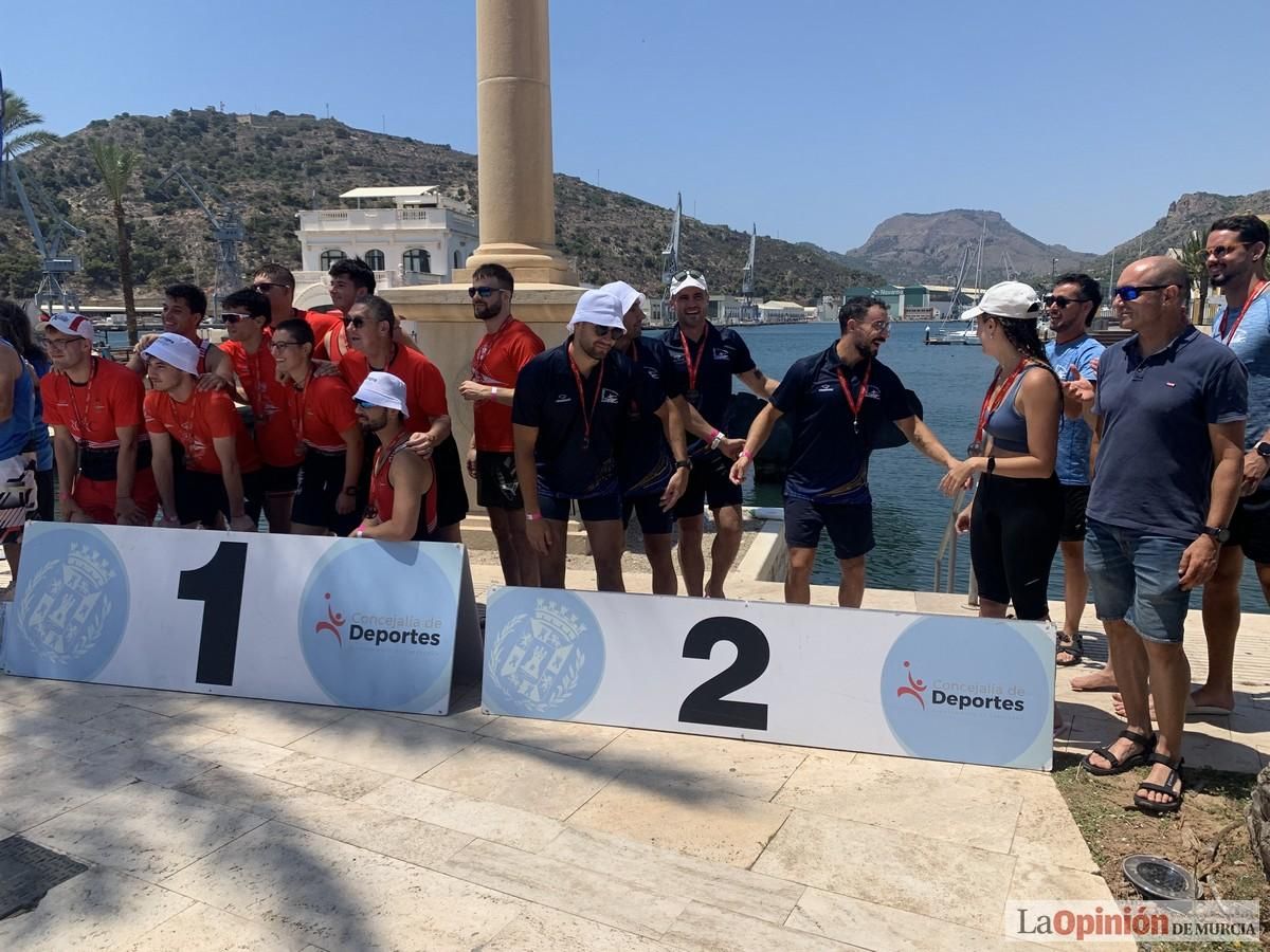 Las mejores imágenes de la IV Regata de la Liga de Barco Dragón