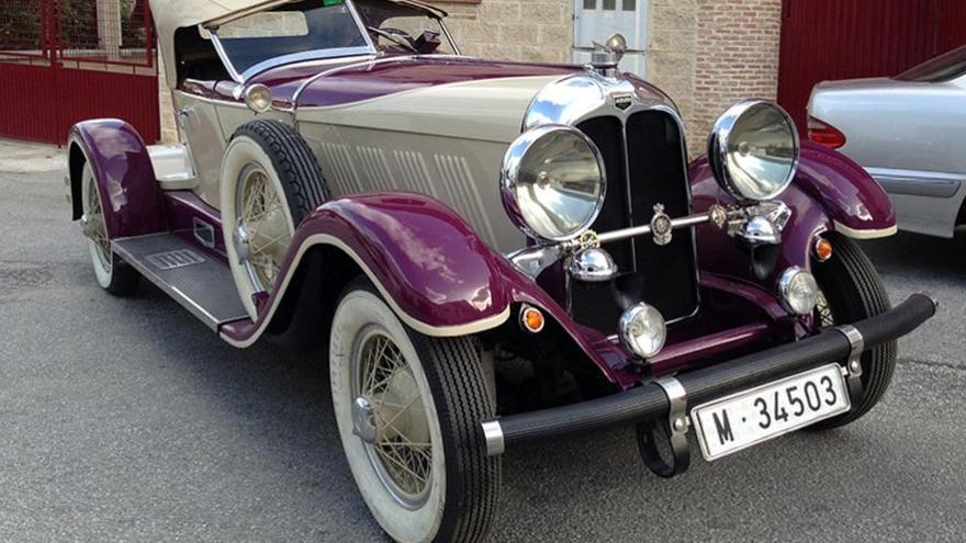 Vehículos clásicos en el Museo Automovilístico de Málaga