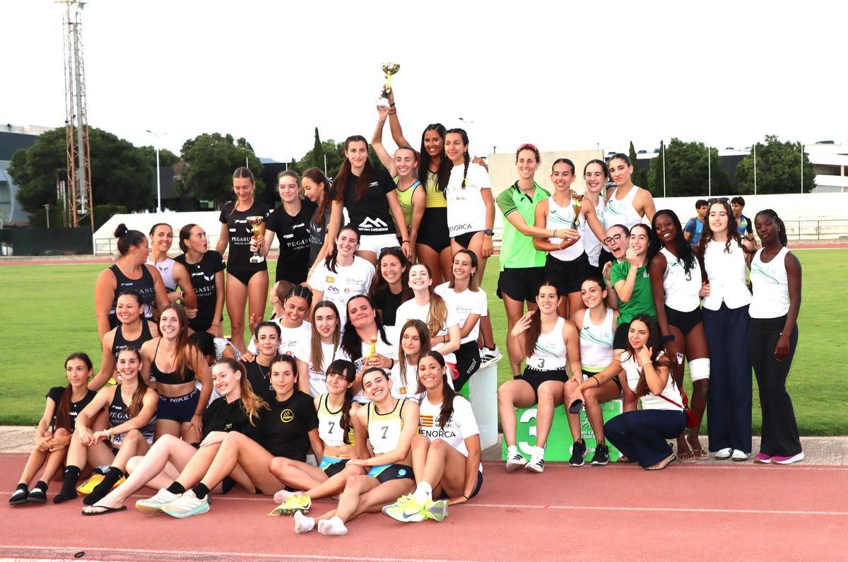 Podio del Regional por clubes femenino