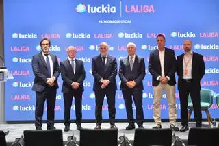 Tebas ensalza la salud financiera del Deportivo: "Tiene una clara proyección de convertirse en uno de los grandes de España"