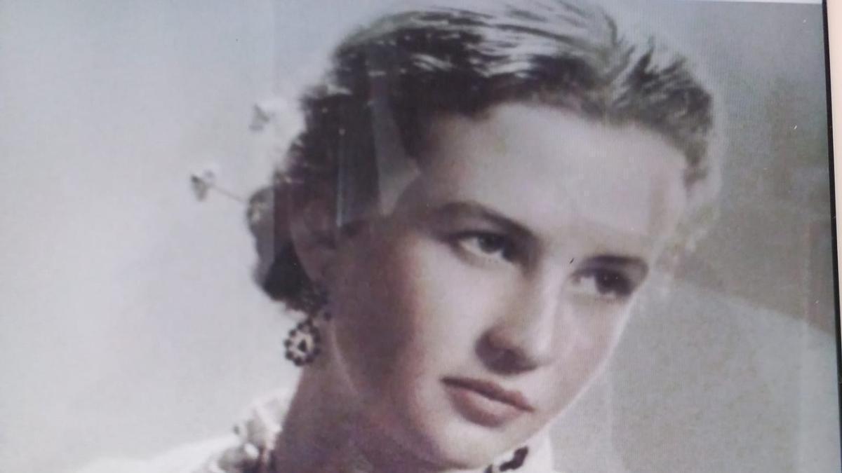 Marito Ribés es la reina de las fiestas de Castelló de 1959.