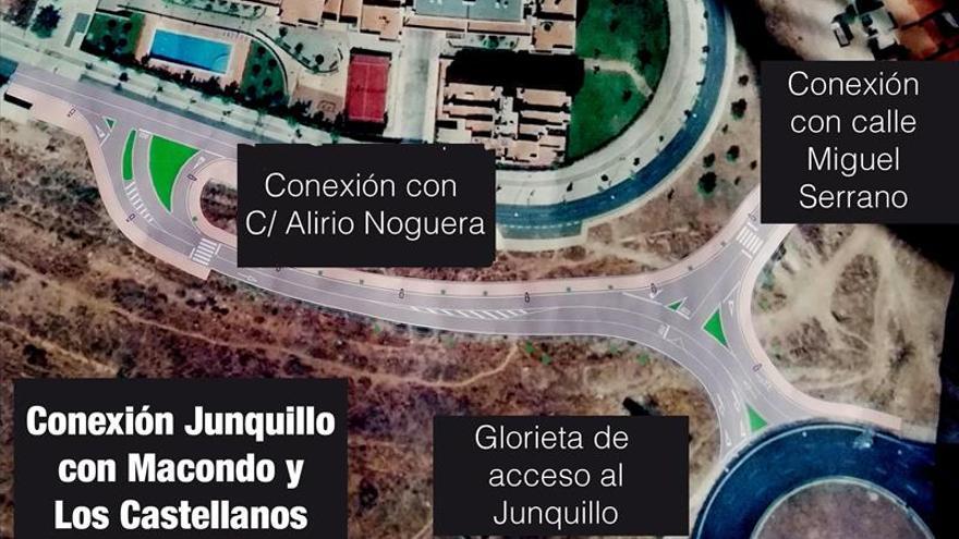 Un nuevo vial unirá a los 3.735 vecinos de Junquillo, Macondo y Los Castellanos