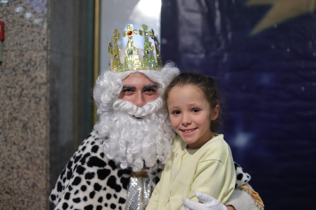 Fotos con los Reyes Magos realizadas el 4 de enero de 2018