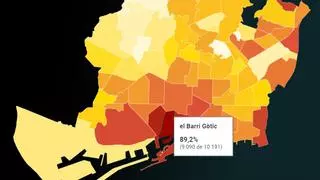 DATOS | Cuántos barceloneses nacidos en Barcelona hay en cada barrio de la ciudad