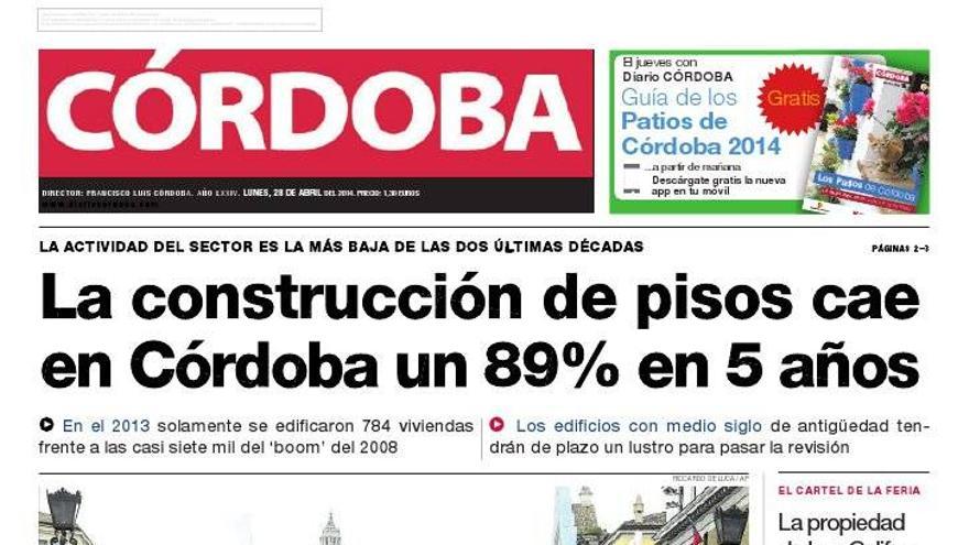 La portada de CÓRDOBA