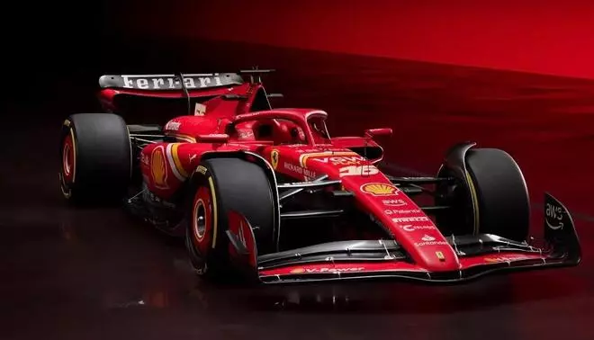 Así es el SF-24, el nuevo monoplaza de Ferrari
