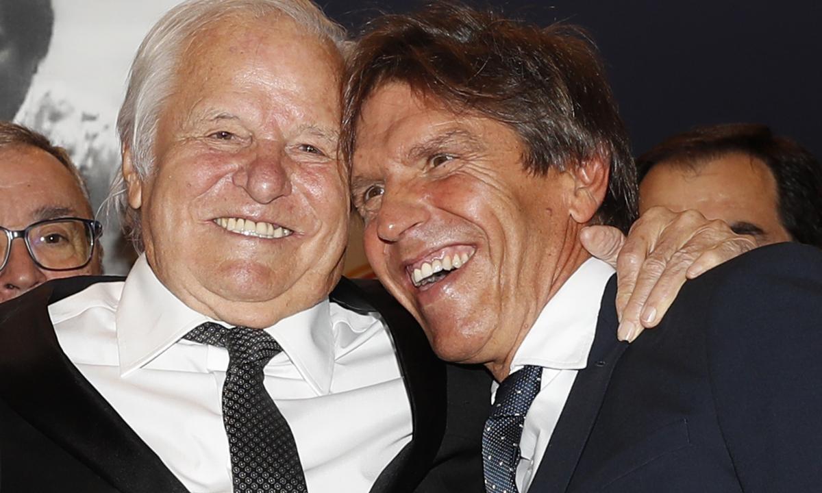 Manuel Díaz 'el Cordobés' y su padre, quien lo reconoció oficialmente hace dos años.
