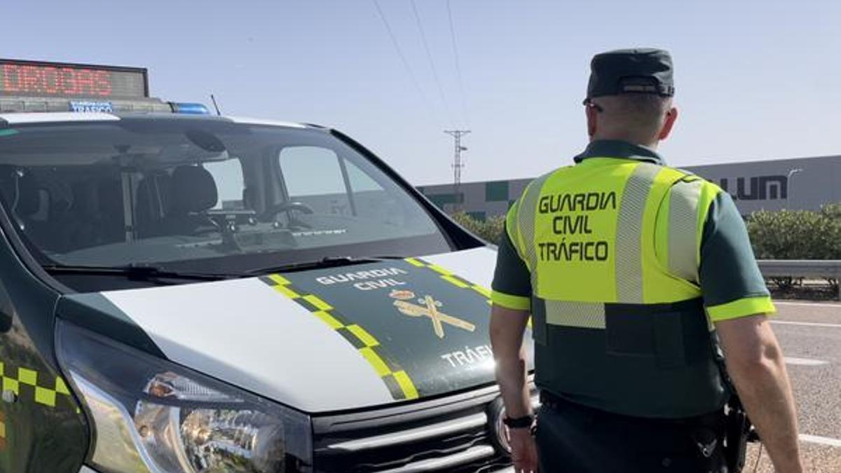 Imagen de archivo de un control de drogas de la Guardia Civil
