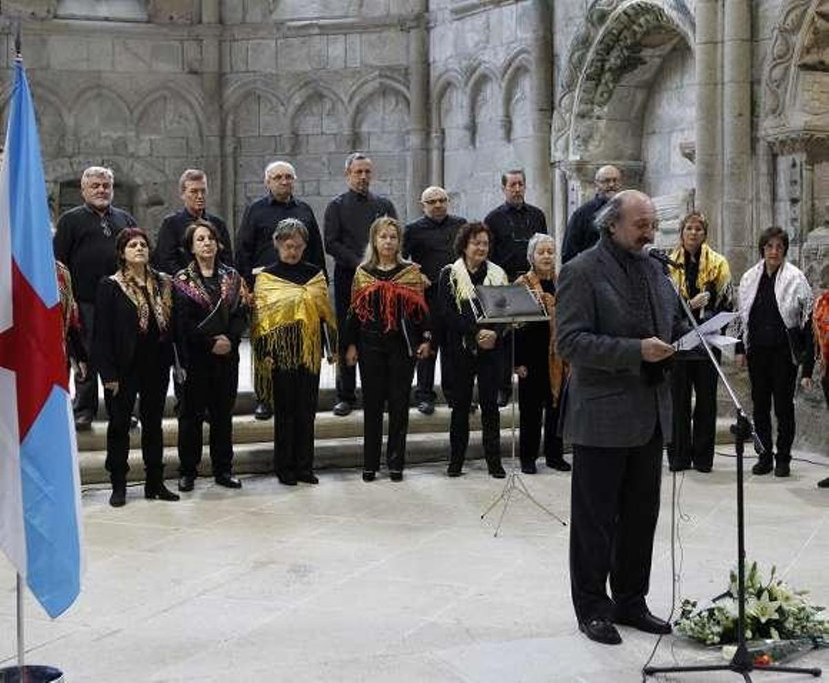Galicia honra sus "Cantares gallegos"