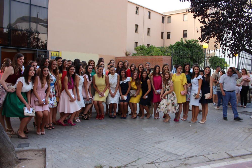 Presentación de las candidatas a falleras mayores 2018