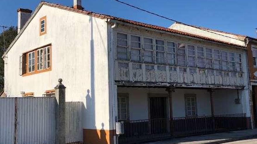 La vivienda de la pintora María Antonia Dans, a la derecha en una imagen de archivo.