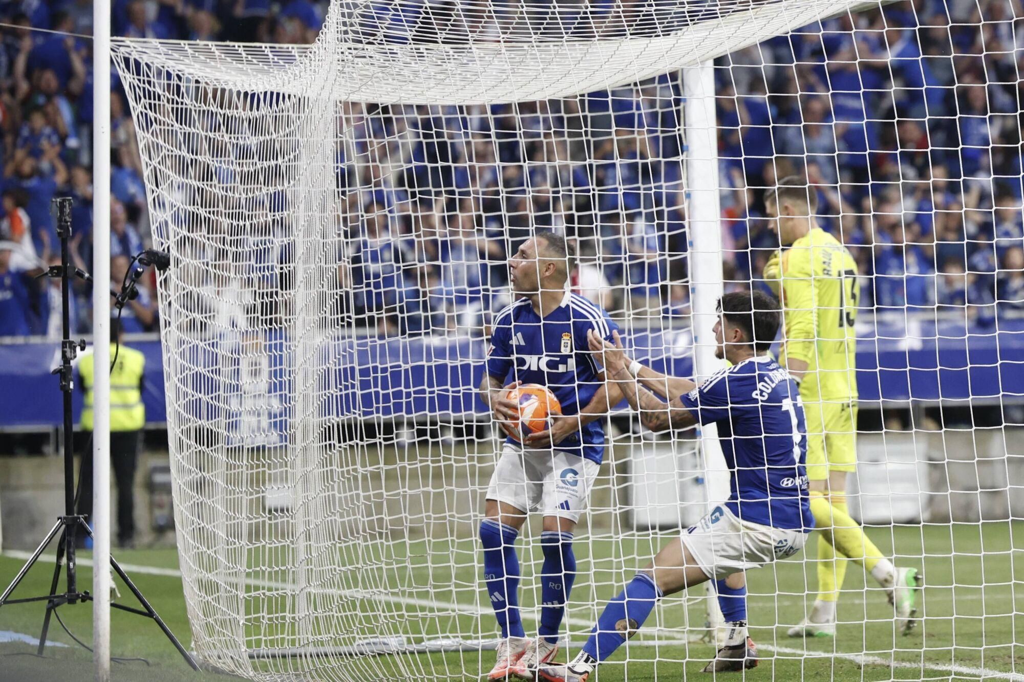 Así se vivió en el Carlos Tartiere la final del play-off entre el Real Oviedo y el Mirandés