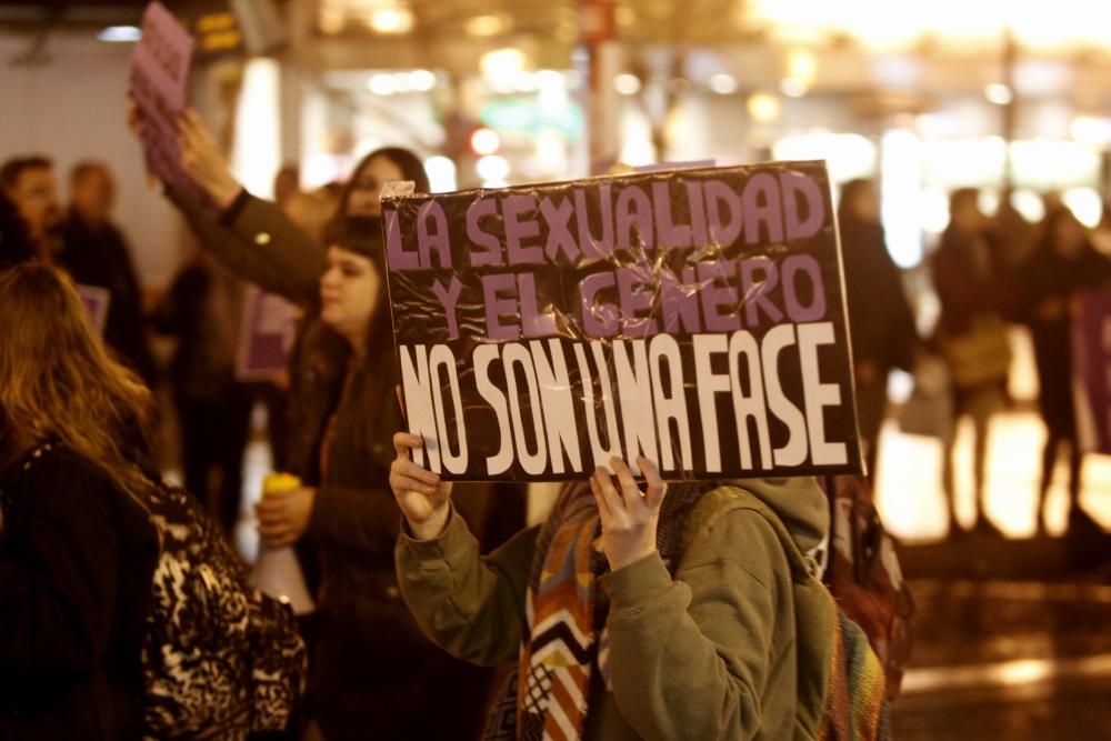 Manifestación del Día de la Mujer en Valencia