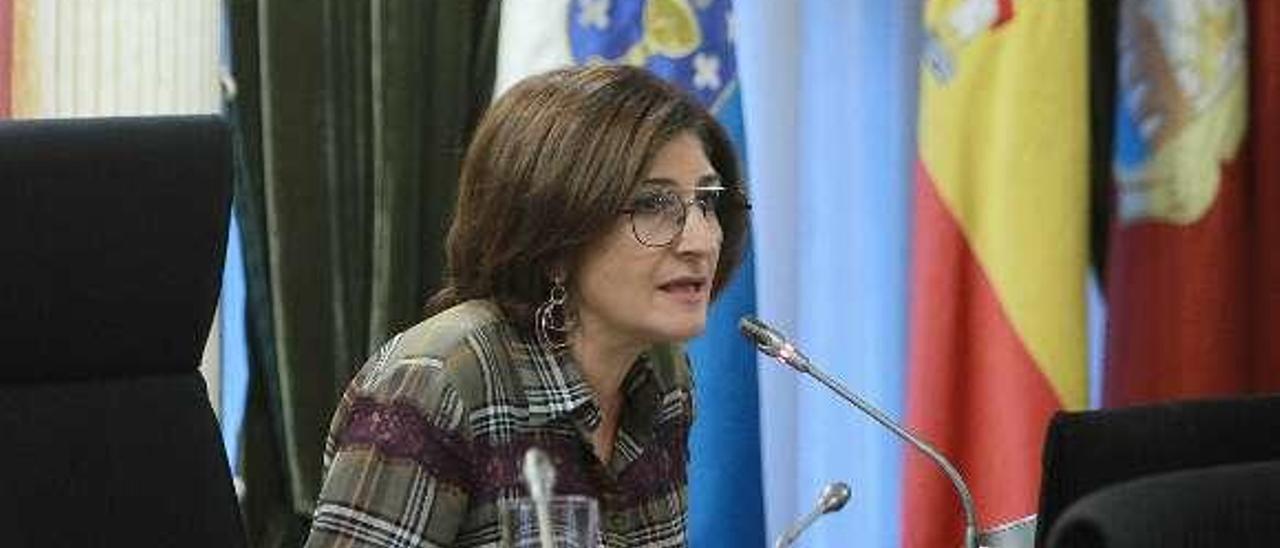 La edil de Sociales, Eugenia Díaz Abella. // Iñaki Osorio