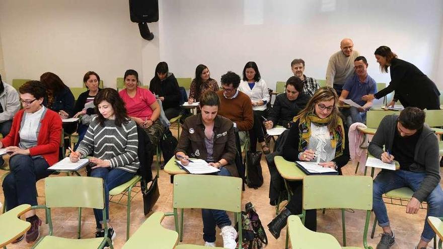 Actividad formativa para profesores de &#039;A Coruña Emprende&#039; en el CIFP Someso.