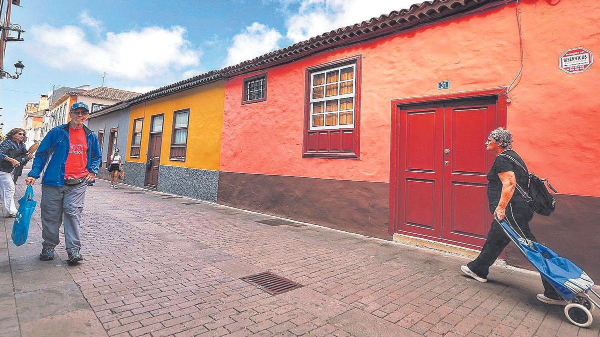 Casas terreras protegidas en La Laguna