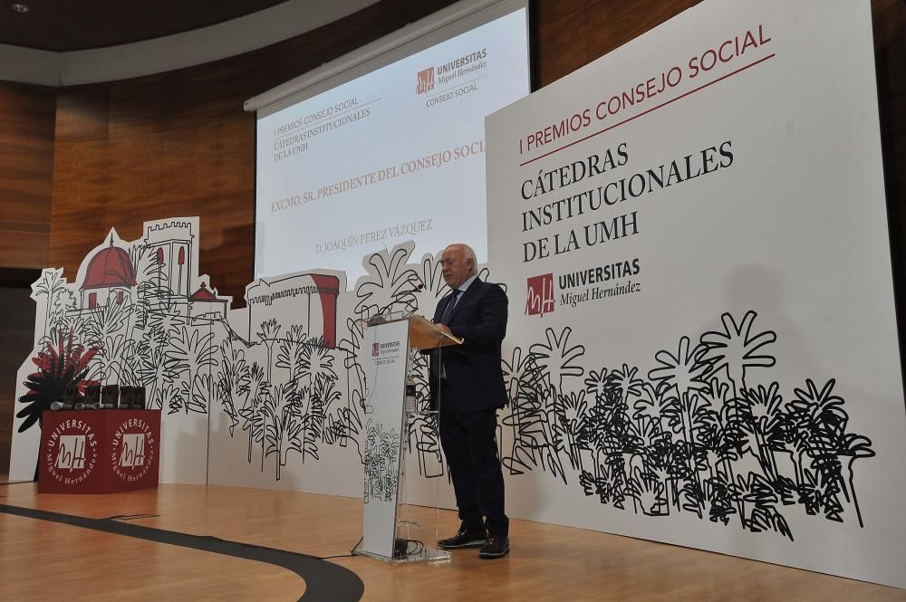 Premios del Consejo Social de la UMH