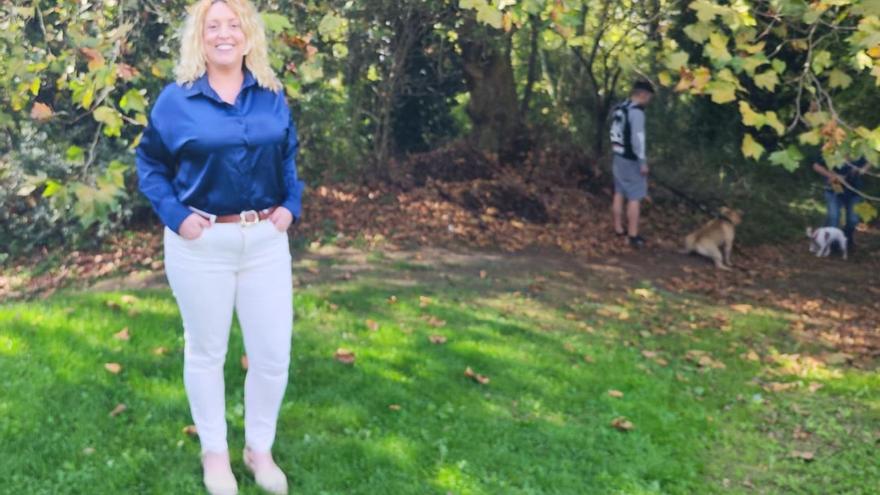 Rocío García Ronderos, en Oviedo.