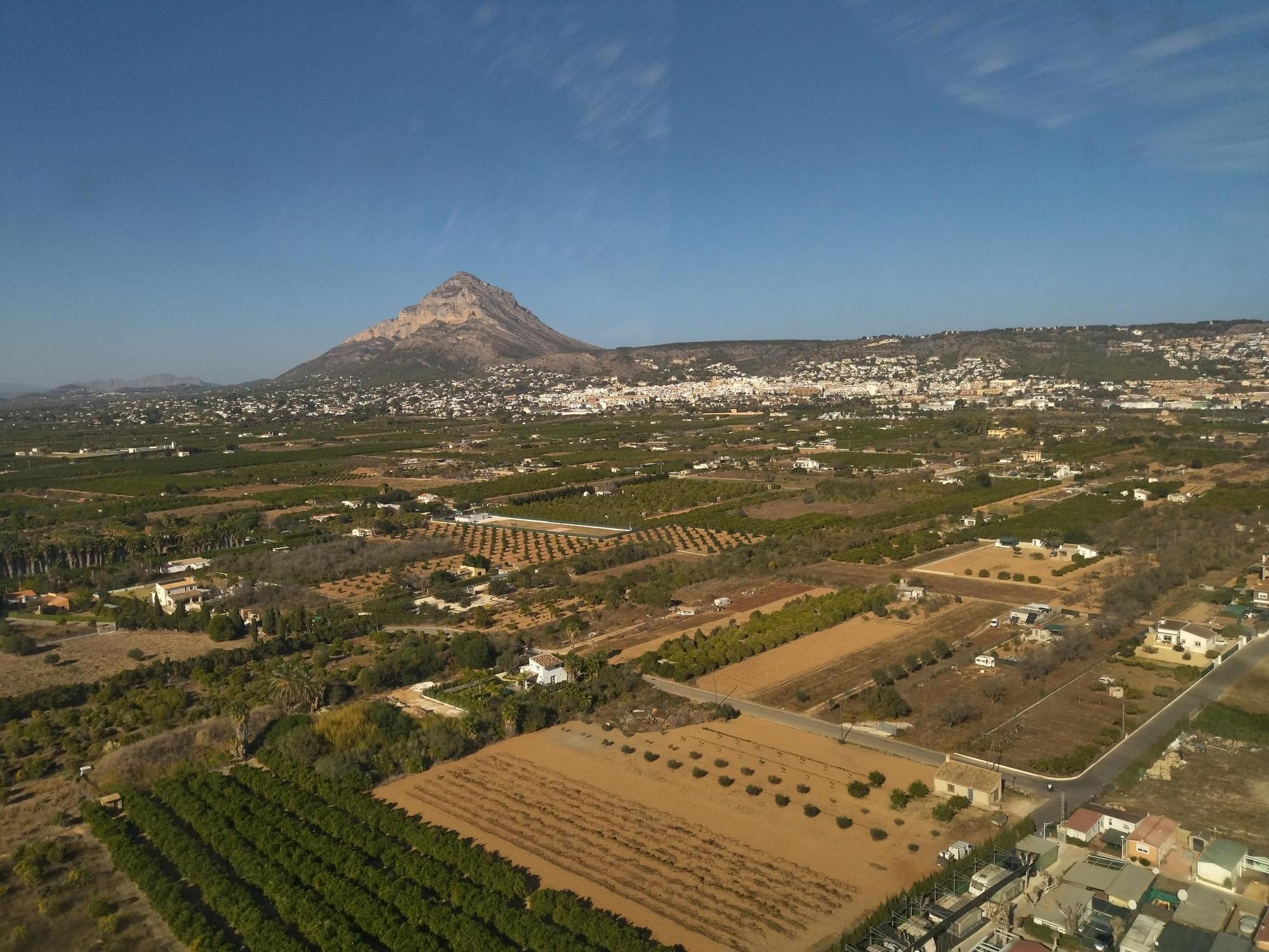 Xàbia, al vuelo